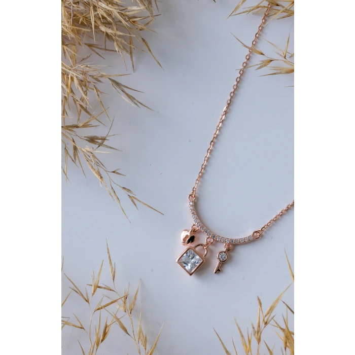 Serratura Rose 925 Gümüş Kolye