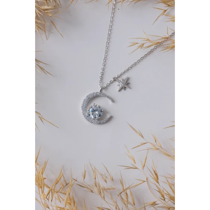 Monat Silver 925 Gümüş Kolye