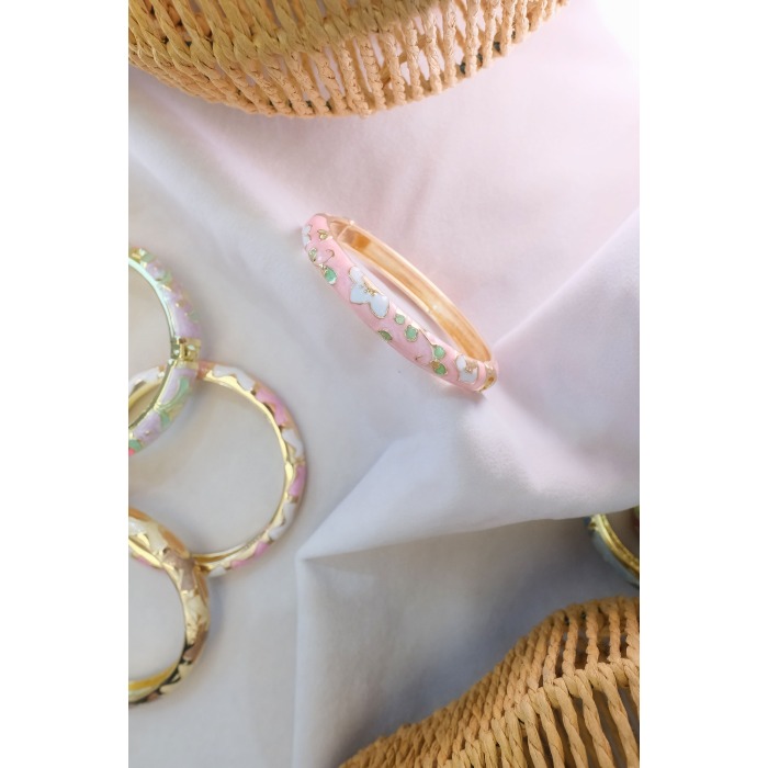 Mineli Bileklik Pembe