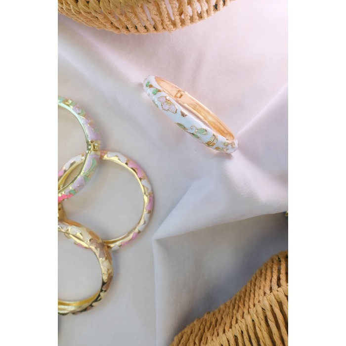 Mineli Bileklik Açık Mavi