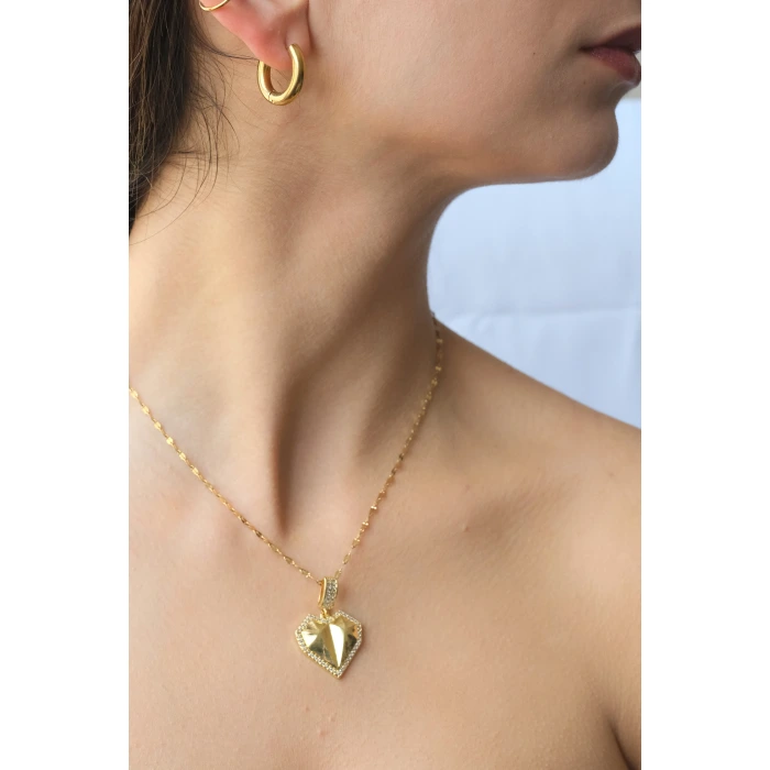 Kalpgen Gold Çelik Kolye