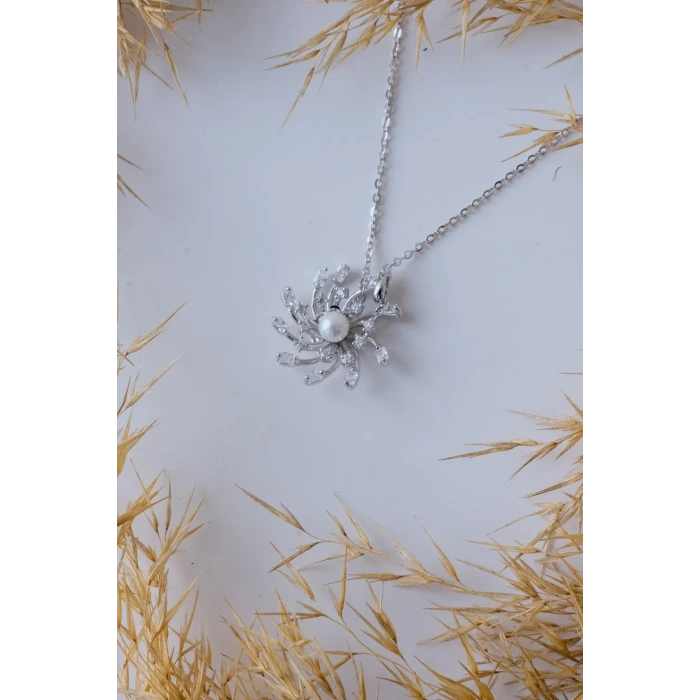 Tullia İnci Silver 925 Gümüş Kolye 