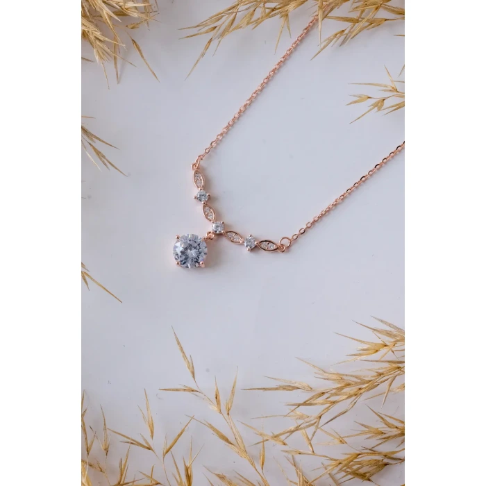 Aurora Rose 925 Gümüş Kolye 