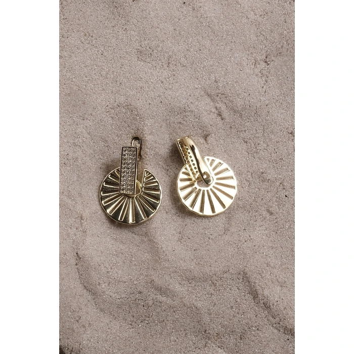 Clarence 14k Gold Küpe