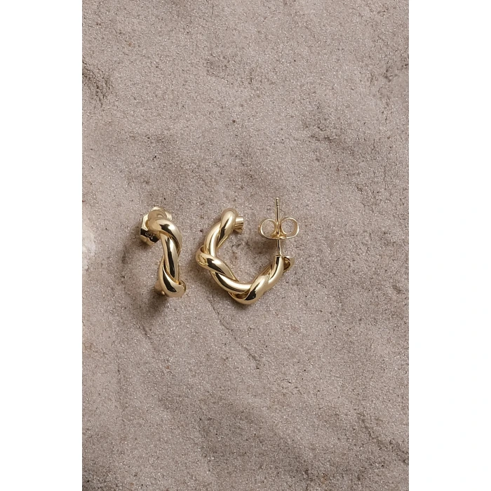 Bubali 14k Gold Xuping Küpe