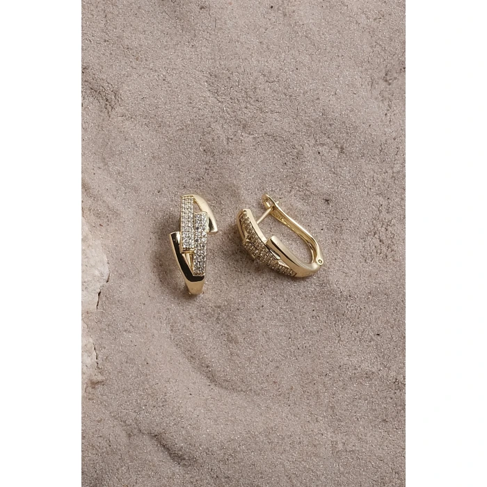 Lucapa 14k Gold Xuping Küpe