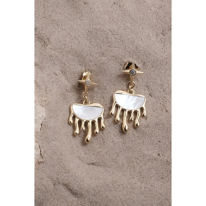 Cabinda 14k Gold Xuping Küpe