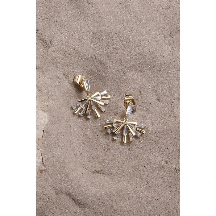 Saurimo 14k Gold Xuping Küpe