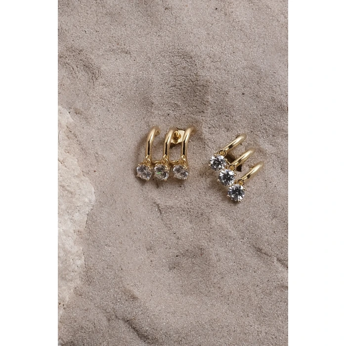 Bolans 14k Gold Xuping Küpe 