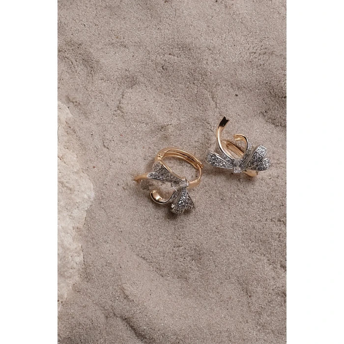 Bow Rose Xuping Küpe