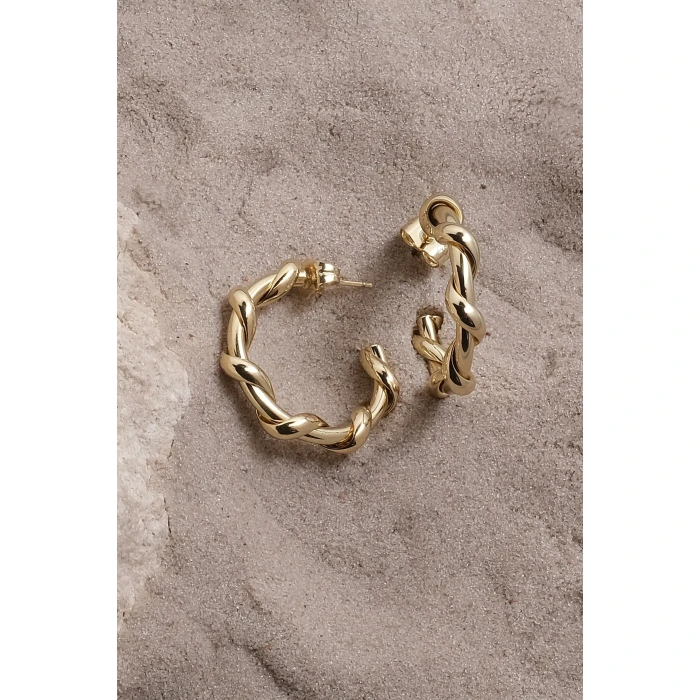 BubaliM 14k Gold Xuping Küpe