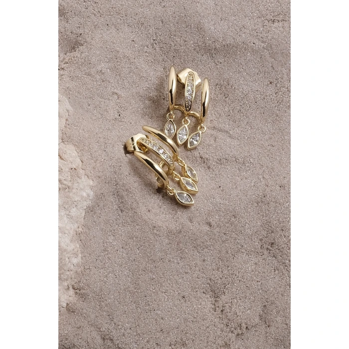 Bolans Damla 14k Gold Xuping Küpe