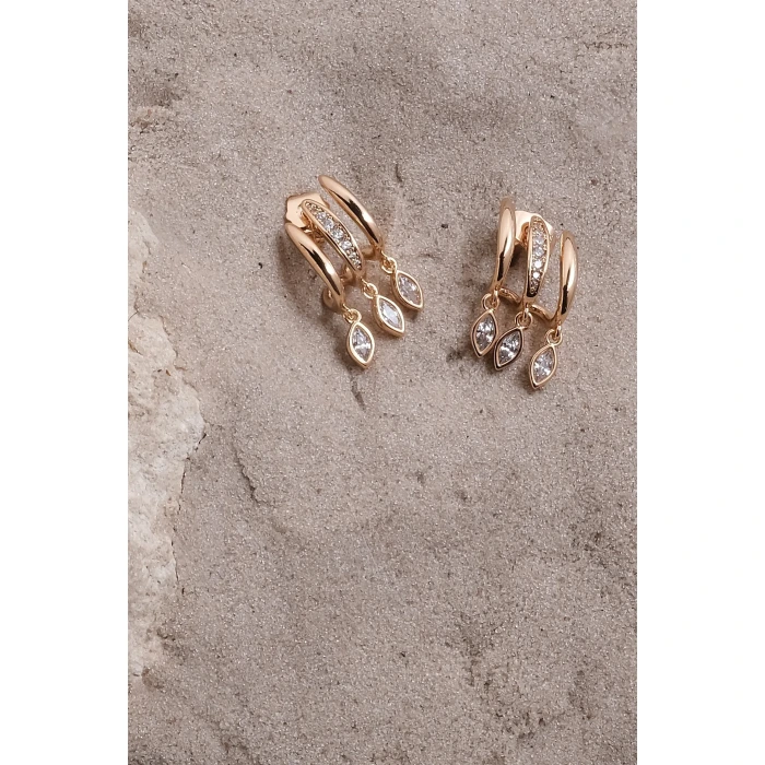 Bolans Damla Rose Xuping Küpe