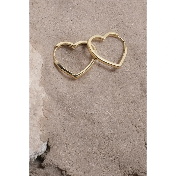 Kalp 14k Gold Xuping Küpe