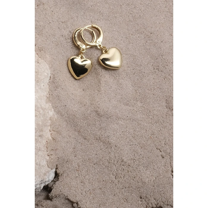 Sallantılı Kalp 14k Gold Xuping