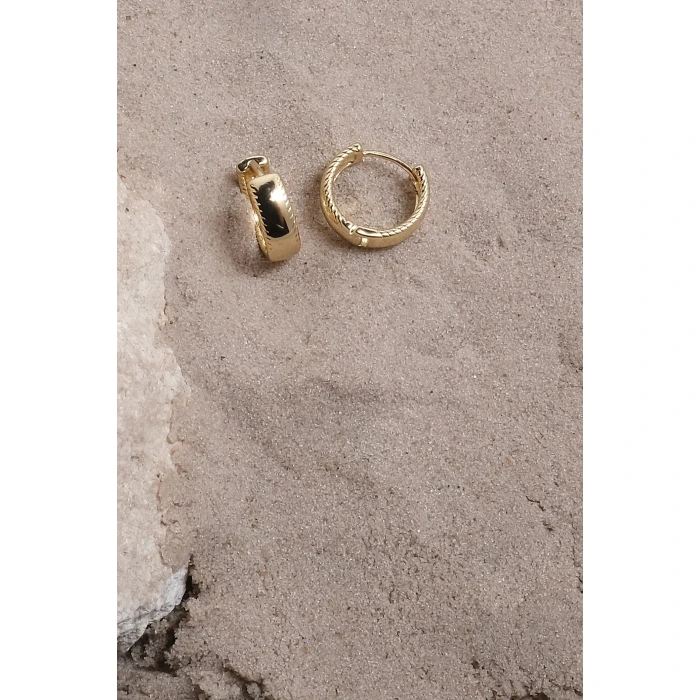 Puka 14k Gold Xuping Küpe 