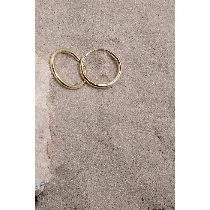 18mm 14k Gold Xuping Küpe
