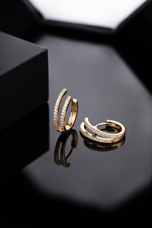 Epir Xuping Küpe -14K Altın Renk Kaplama